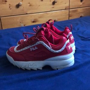 Fila Shoes (Red)
